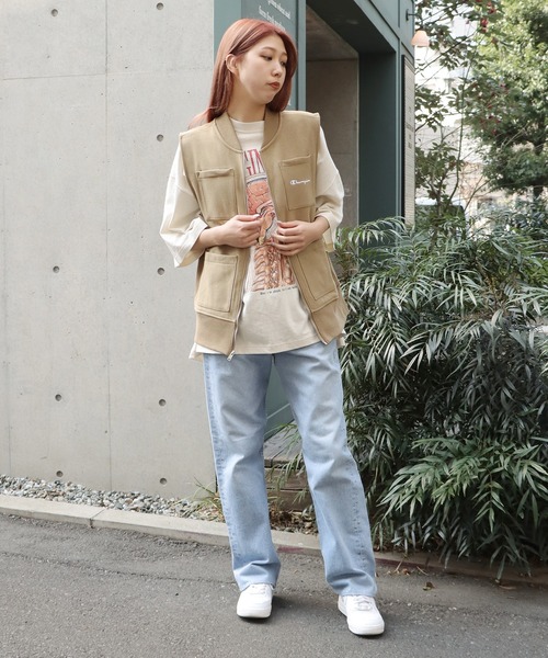 セール】Champion/チャンピオン Reverse Weave Vest ベスト