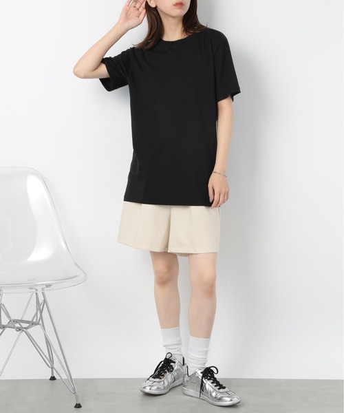 FRUIT OF THE LOOM（フルーツオブザルーム）の「【FRUIT OF THE LOOM】EC限定 パック入り天竺半袖Tシャツ S/S Tee※（Tシャツ/カットソー・レディース・ホワイト/ブラック・M/L/XL）」の11枚目の写真