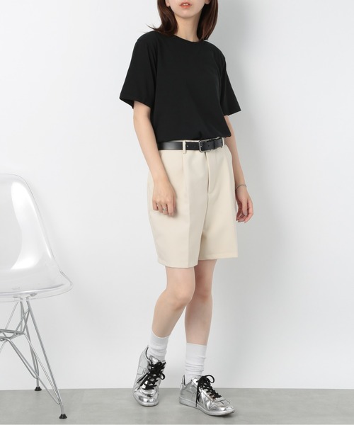 FRUIT OF THE LOOM（フルーツオブザルーム）の「【FRUIT OF THE LOOM】EC限定 パック入り天竺半袖Tシャツ S/S Tee※（Tシャツ/カットソー・レディース・ホワイト/ブラック・M/L/XL）」の10枚目の写真