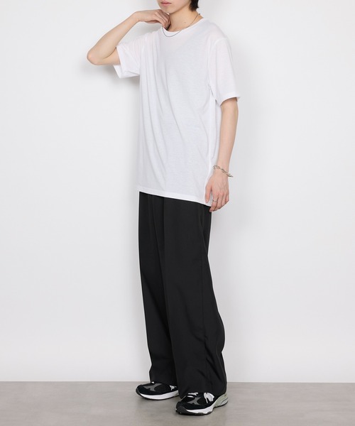 FRUIT OF THE LOOM（フルーツオブザルーム）の「【FRUIT OF THE LOOM】EC限定 パック入り天竺半袖Tシャツ S/S Tee※（Tシャツ/カットソー・レディース・ホワイト/ブラック・M/L/XL）」の7枚目の写真