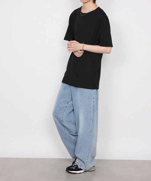 FRUIT OF THE LOOM（フルーツオブザルーム）の「【FRUIT OF THE LOOM】EC限定 パック入り天竺半袖Tシャツ S/S Tee※（Tシャツ/カットソー・レディース・ホワイト/ブラック・M/L/XL）」の18枚目の写真