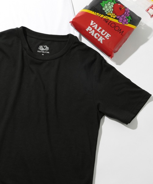 FRUIT OF THE LOOM（フルーツオブザルーム）の「【FRUIT OF THE LOOM】EC限定 パック入り天竺半袖Tシャツ S/S Tee※（Tシャツ/カットソー・レディース・ホワイト/ブラック・M/L/XL）」の19枚目の写真