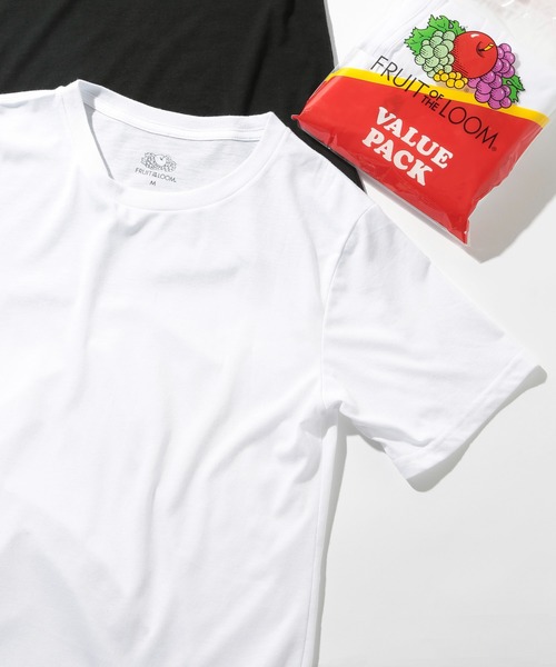 FRUIT OF THE LOOM（フルーツオブザルーム）の「【FRUIT OF THE LOOM】EC限定 パック入り天竺半袖Tシャツ S/S Tee※（Tシャツ/カットソー・レディース・ホワイト/ブラック・M/L/XL）」の20枚目の写真