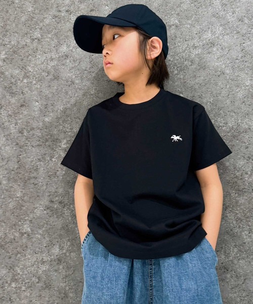 セール】POLOCHAMPS ワンポイント ロゴ刺繍 半袖Tシャツ（Tシャツ