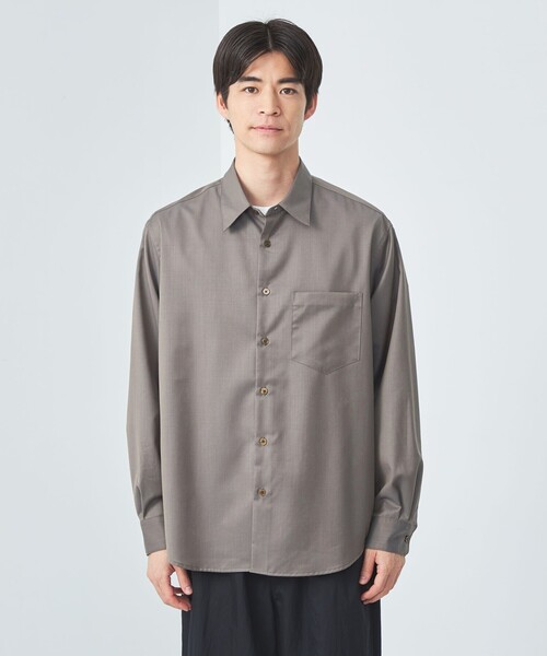 green label relaxing ウォッシャブル TW ビエラシャツ green label relaxing（グリーンレーベルリラクシング）の