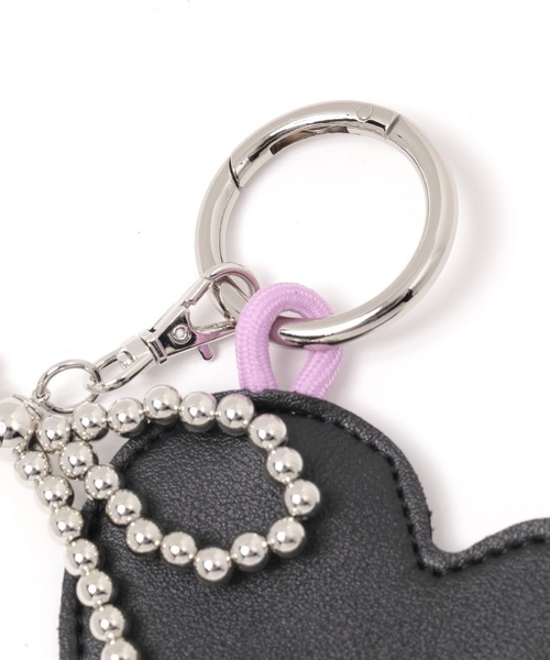 BAYFLOW（ベイフロー）の「ハートポーチリボンチャーム（チャーム・レディース・ブラック/グレー系/レッド・FREE）」の12枚目の写真