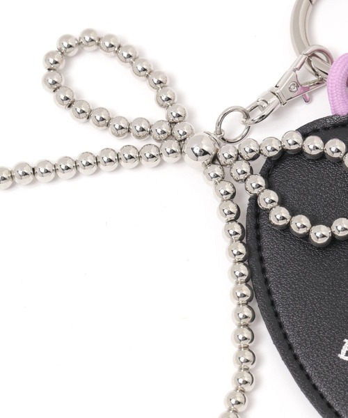 BAYFLOW（ベイフロー）の「ハートポーチリボンチャーム（チャーム・レディース・ブラック/グレー系/レッド・FREE）」の7枚目の写真