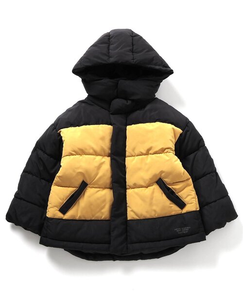 BREEZE(ブリーズ)の「ふわ軽インサレーションジャケット_マシンウォッシャブル(ダウンジャケット/コート・キッズ・ピンク/レインボー/ベージュ/インディゴブルー/イエロー/ブラック・80/90/100/110/120/130/140/150)」の4枚目の写真