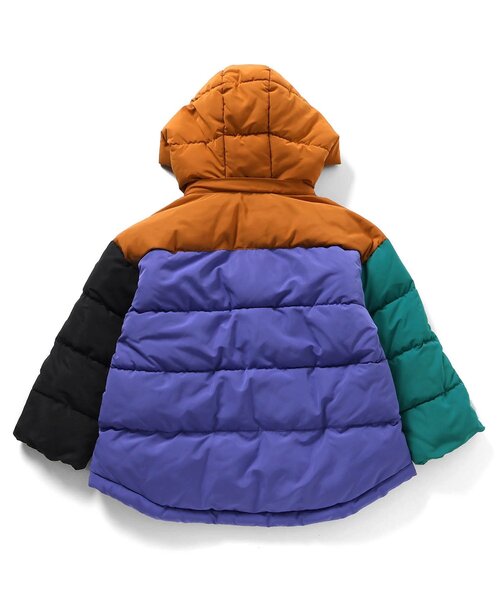 BREEZE(ブリーズ)の「ふわ軽インサレーションジャケット_マシンウォッシャブル(ダウンジャケット/コート・キッズ・ピンク/レインボー/ベージュ/インディゴブルー/イエロー/ブラック・80/90/100/110/120/130/140/150)」の14枚目の写真