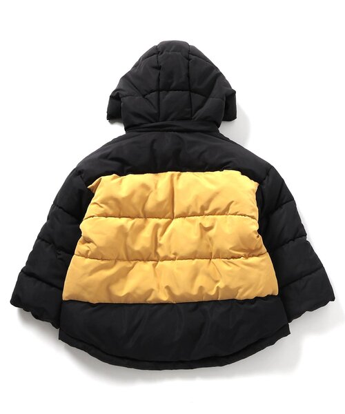 BREEZE(ブリーズ)の「ふわ軽インサレーションジャケット_マシンウォッシャブル(ダウンジャケット/コート・キッズ・ピンク/レインボー/ベージュ/インディゴブルー/イエロー/ブラック・80/90/100/110/120/130/140/150)」の15枚目の写真