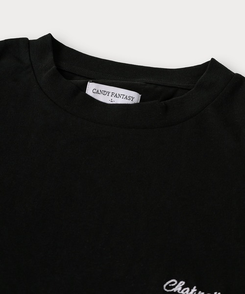 SlashDate(スラッシュデイト)の「イヌネコプリント 半袖Tシャツ アニマルプリント オーバーサイズ バックプリント(Tシャツ/カットソー・メンズ・ブラック/アッシュグレー/ブラック系その他/ホワイト/ホワイト系その他/ライトグレー・M/L)」の19枚目の写真