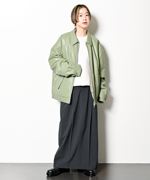 CITYSHOP（シティーショップ）の「SLACKS LIKE スカート（スカート