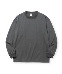 CALEE LOGO DROP L/S TEE