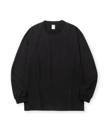 CALEE LOGO DROP L/S TEE