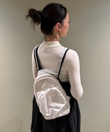 eco 撥水ギャザーミニショルダーバッグ