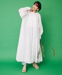 JETSET SOLO PLUS （ジェットセットソロプラス）の「ローンラメストライプシャツワンピース（ワンピース）」