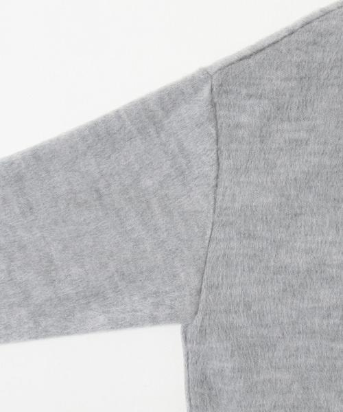 BEAUTY&YOUTH UNITED ARROWS（ビューティーアンドユースユナイテッドアローズ）の「BY∵ ビーバーワイド9分袖カットソー◆（Tシャツ/カットソー・レディース・ライトグレー/ナチュラル/オリーブ/ライラック/ネイビー・FREE）」の15枚目の写真