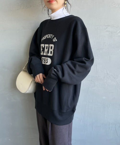 HANES（ヘインズ）の「[HANES/ヘインズ] ソフトフィット タートルネックTシャツ（Tシャツ/カットソー・レディース・ブラック/ホワイト・F）」の10枚目の写真