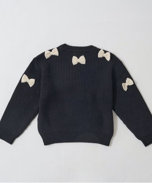 Lycee mine（リセマイン）の「リボン付きセーター（ニット/セーター