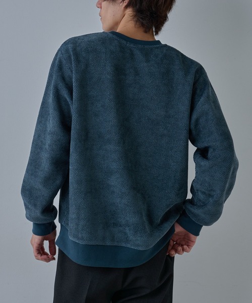 COLONY 2139（コロニートゥーワンスリーナイン）の「カノコモールプルオーバー（Tシャツ/カットソー・メンズ・ブルー/グレー/ブラック・LARGE/MEDIUM）」の5枚目の写真