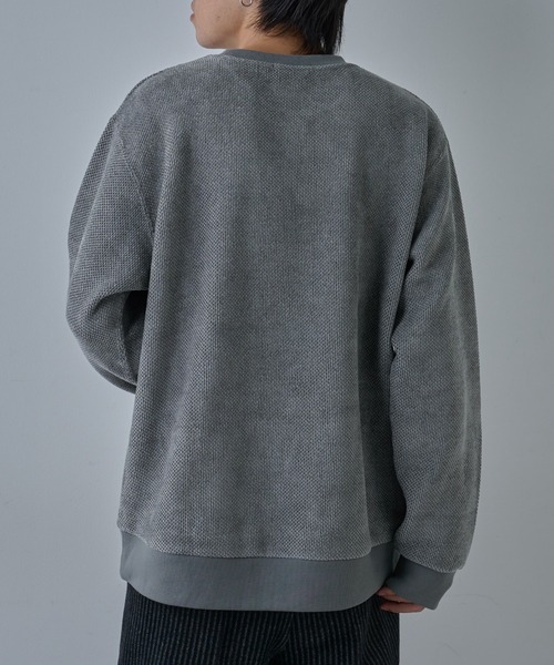 COLONY 2139（コロニートゥーワンスリーナイン）の「カノコモールプルオーバー（Tシャツ/カットソー・メンズ・ブルー/グレー/ブラック・LARGE/MEDIUM）」の11枚目の写真