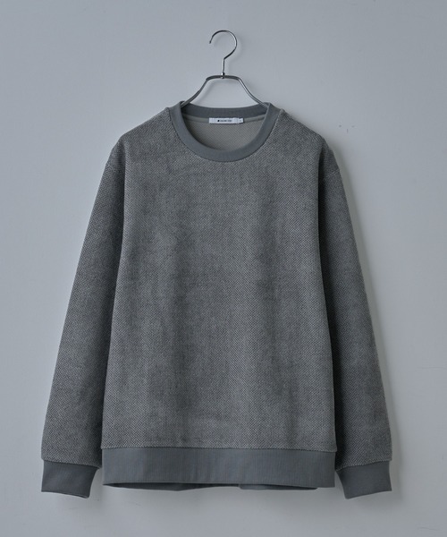 COLONY 2139（コロニートゥーワンスリーナイン）の「カノコモールプルオーバー（Tシャツ/カットソー・メンズ・ブルー/グレー/ブラック・LARGE/MEDIUM）」の8枚目の写真