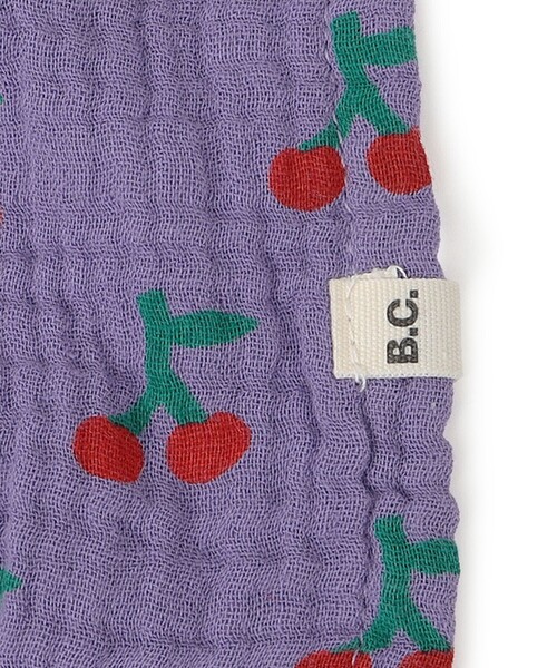 BOBO CHOSES(ボボショーズ)の「BOBO CHOSES:MUSLIN BIB SET(おくるみ・キッズ・ベージュ/ライトパープル・ONE SIZE)」の6枚目の写真