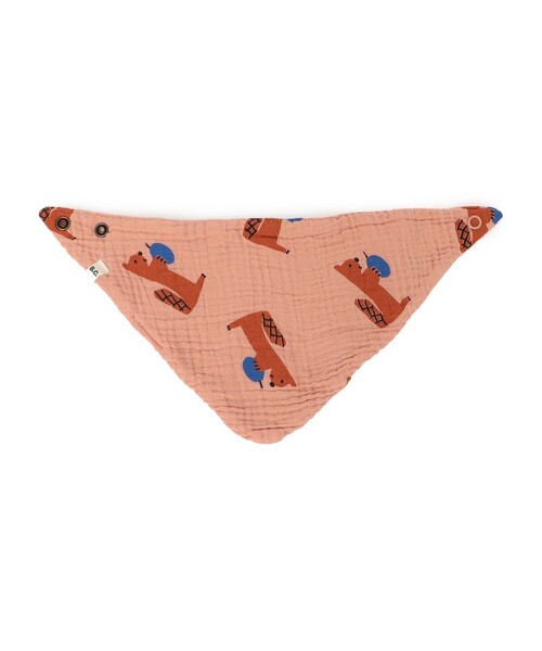 BOBO CHOSES(ボボショーズ)の「BOBO CHOSES:MUSLIN BIB SET(おくるみ・キッズ・ベージュ/ライトパープル・ONE SIZE)」の9枚目の写真