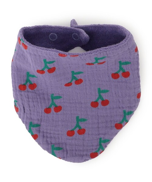 BOBO CHOSES(ボボショーズ)の「BOBO CHOSES:MUSLIN BIB SET(おくるみ・キッズ・ベージュ/ライトパープル・ONE SIZE)」の11枚目の写真