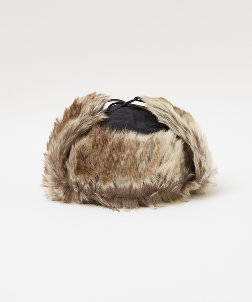 Dickies(ディッキーズ)の「【DICKIES/ディッキーズ】EX FLIGHT CAP/フライトキャップ(キャップ・メンズ・カーキ/ブラック/ベージュ/ダークオレンジ・フリー)」の5枚目の写真