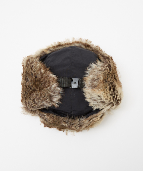 Dickies(ディッキーズ)の「【DICKIES/ディッキーズ】EX FLIGHT CAP/フライトキャップ(キャップ・メンズ・カーキ/ブラック/ベージュ/ダークオレンジ・フリー)」の6枚目の写真