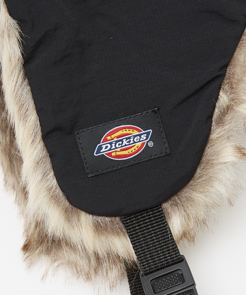 Dickies(ディッキーズ)の「【DICKIES/ディッキーズ】EX FLIGHT CAP/フライトキャップ(キャップ・メンズ・カーキ/ブラック/ベージュ/ダークオレンジ・フリー)」の9枚目の写真