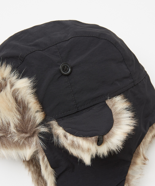 Dickies(ディッキーズ)の「【DICKIES/ディッキーズ】EX FLIGHT CAP/フライトキャップ(キャップ・メンズ・カーキ/ブラック/ベージュ/ダークオレンジ・フリー)」の10枚目の写真