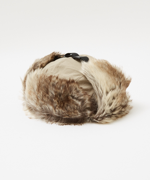 Dickies(ディッキーズ)の「【DICKIES/ディッキーズ】EX FLIGHT CAP/フライトキャップ(キャップ・メンズ・カーキ/ブラック/ベージュ/ダークオレンジ・フリー)」の14枚目の写真