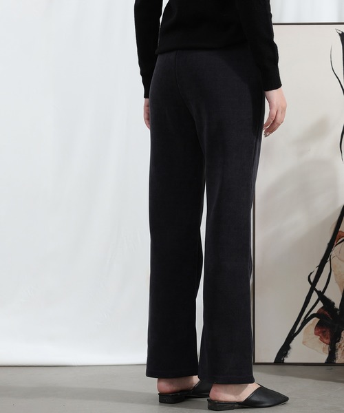aimoha(アイモハ)の「【Aimoha】冬用巾着ストレッチストレートパンツ(その他パンツ・レディース・ベージュ/ブラック/グレー・MEDIUM/X-LARGE/LARGE)」の11枚目の写真