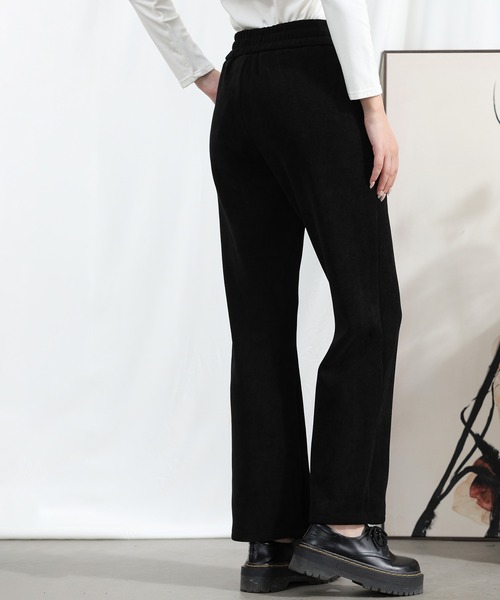 aimoha(アイモハ)の「【Aimoha】冬用巾着ストレッチストレートパンツ(その他パンツ・レディース・ベージュ/ブラック/グレー・MEDIUM/X-LARGE/LARGE)」の5枚目の写真