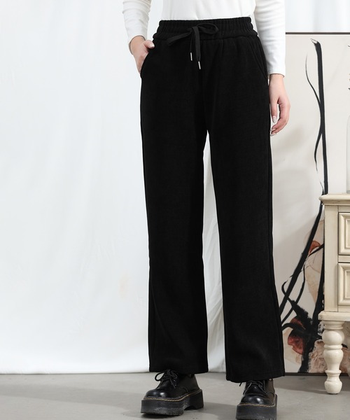 aimoha(アイモハ)の「【Aimoha】冬用巾着ストレッチストレートパンツ(その他パンツ・レディース・ベージュ/ブラック/グレー・MEDIUM/X-LARGE/LARGE)」の6枚目の写真