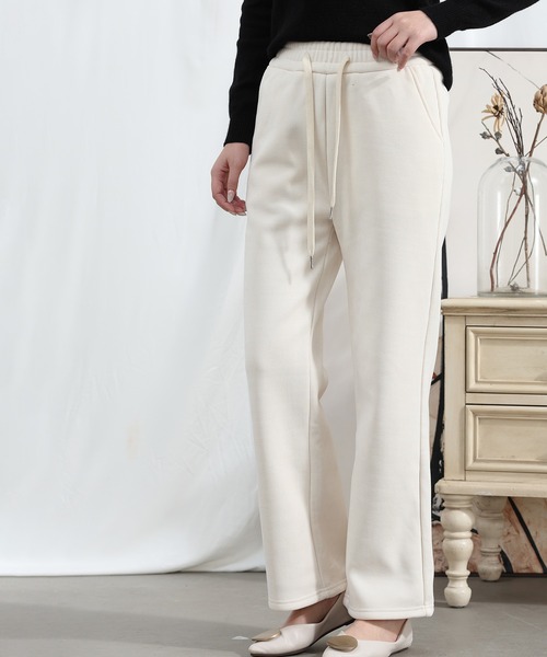 aimoha(アイモハ)の「【Aimoha】冬用巾着ストレッチストレートパンツ(その他パンツ・レディース・ベージュ/ブラック/グレー・MEDIUM/X-LARGE/LARGE)」の16枚目の写真