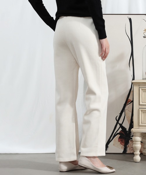 aimoha(アイモハ)の「【Aimoha】冬用巾着ストレッチストレートパンツ(その他パンツ・レディース・ベージュ/ブラック/グレー・MEDIUM/X-LARGE/LARGE)」の17枚目の写真