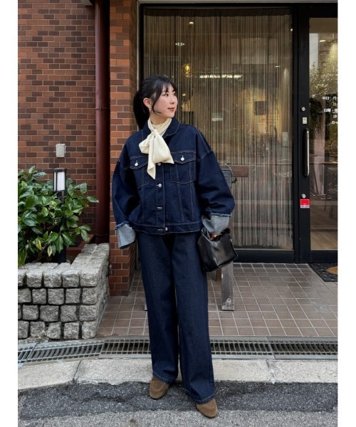 titivate(ティティベイト)の「リボンボウタイブラウス(シャツ/ブラウス・レディース・ホワイト/ブラック/ネイビー/ホワイト系その他/ブラック系その他/ライトイエロー・M/S/L)」の16枚目の写真