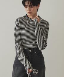 OPAQUE.CLIP | ハイネックリブニット/FILIVIVI・フィルビビ【洗濯機洗い可】(ニット/セーター)