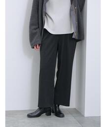 Samansa Mos2 blue | ◎ワイドスラックスパンツ(その他パンツ)