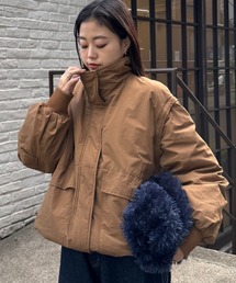 CIAOPANIC TYPY | 【マルチウェイ】BIGポケットスタンドワークアウター(ブルゾン)