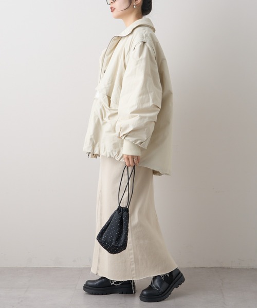 BIGポケットスタンドワークアウター　新品未使用 CIAOPANIC TYPY｜【軽くて暖かい/マルチウェイ】BIGポケットスタンド