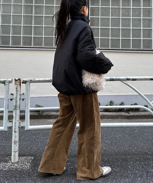 軽くて暖かい/マルチウェイ】BIGポケットスタンドワークアウター