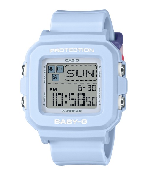 G-SHOCK（ジーショック）の「BABY-G/ベイビージー 腕時計 BABY-G＋PLUS BGD-10L-2JR（デジタル腕時計・レディース・サックスブルー・FREE）」の2枚目の写真