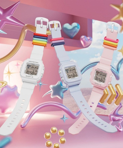 G-SHOCK（ジーショック）の「BABY-G/ベイビージー 腕時計 BABY-G＋PLUS BGD-10L-2JR（デジタル腕時計・レディース・サックスブルー・FREE）」の8枚目の写真