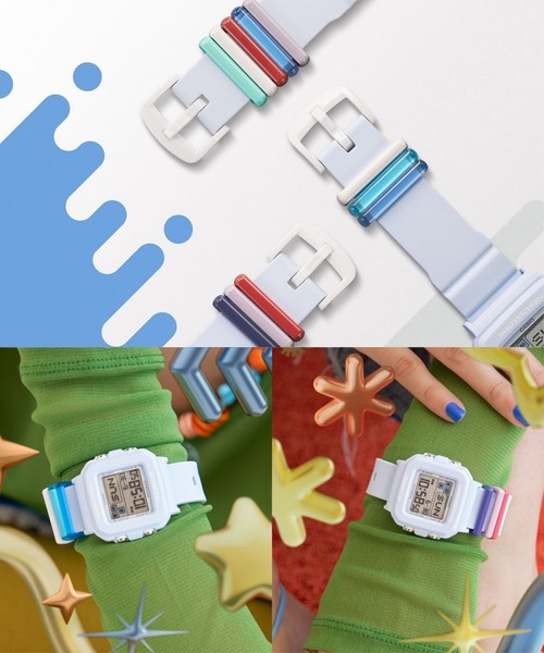 G-SHOCK（ジーショック）の「BABY-G/ベイビージー 腕時計 BABY-G＋PLUS BGD-10L-2JR（デジタル腕時計・レディース・サックスブルー・FREE）」の6枚目の写真