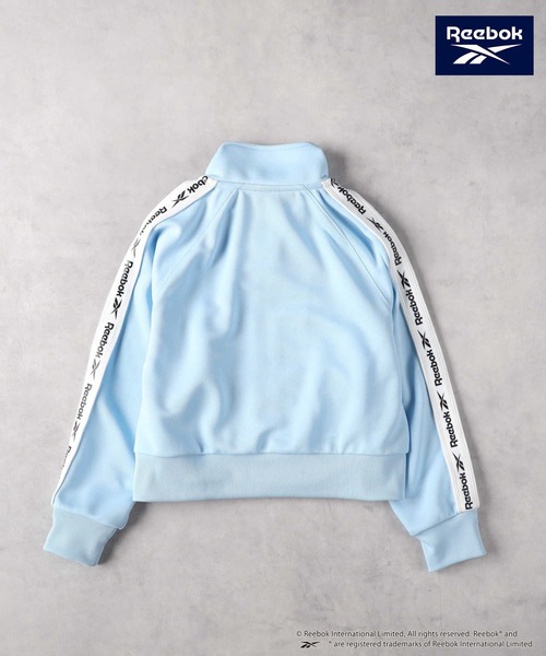 Right-on（ライトオン）の「【Reebok】袖ロゴテープブルゾン（ブルゾン・キッズ・サックスブルー/ブラック・130/140/150/160）」の5枚目の写真