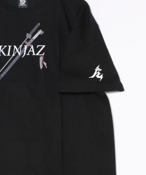 ARCHIVER(アーカイバ)の「【KINJAZ】Graphic T(Tシャツ/カットソー・メンズ・ブラック・LARGE)」の2枚目の写真